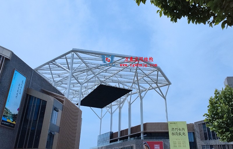 驚艷的藝術品|合肥文一塘溪津門天幕鋼結(jié)構(gòu)及ETFE氣枕膜工程 驚艷的藝術品|合肥文一塘溪津門天幕鋼結(jié)構(gòu)及ETFE氣枕膜工程