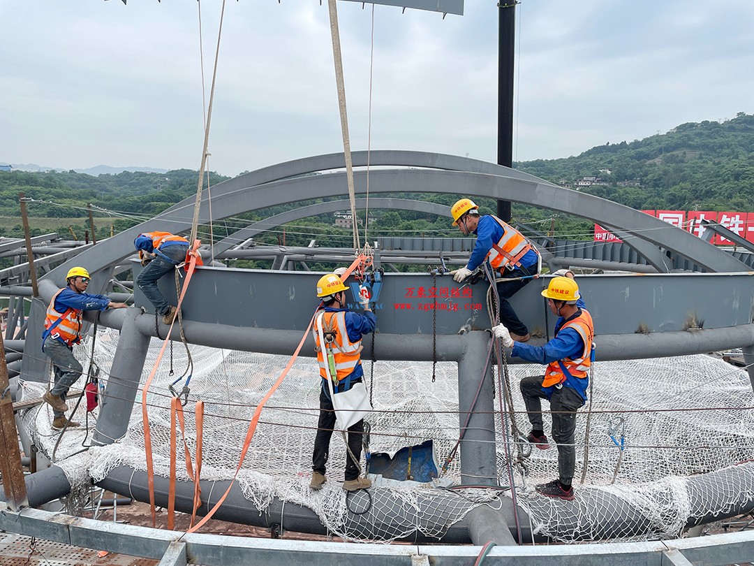 重慶東站站房正在加速建設(shè)，全力繪就項(xiàng)目新篇章