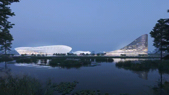 “太湖浮蓮”！萬豪空間結構助力無錫奧林匹克體育產業(yè)中心項目